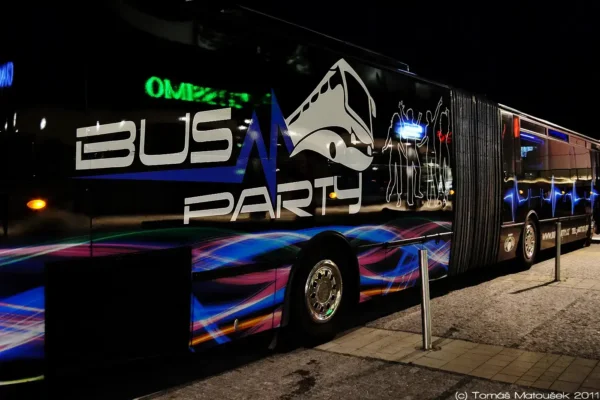 Stag and hen and corporate events Prague Party Bus